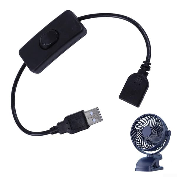 12\" USB-forlænger perfekte forbindelser (1 pakke) - 1 stk. kabel med afbryder til forenkling 1pc