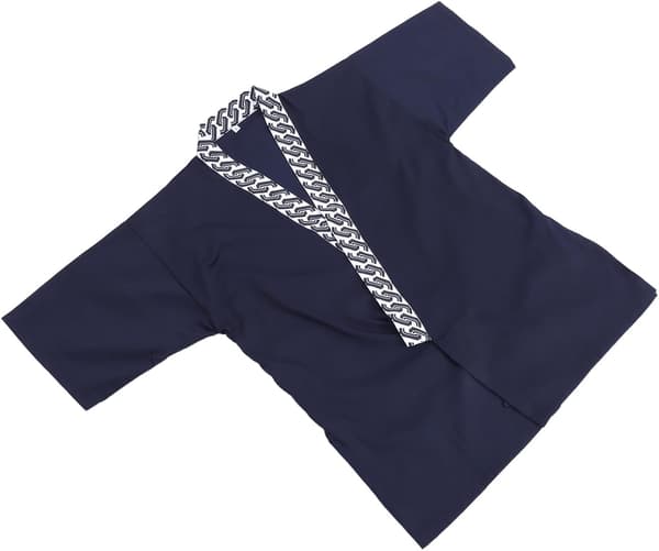 Sushikockuniformjacka, kortärmad i polyesterbomull