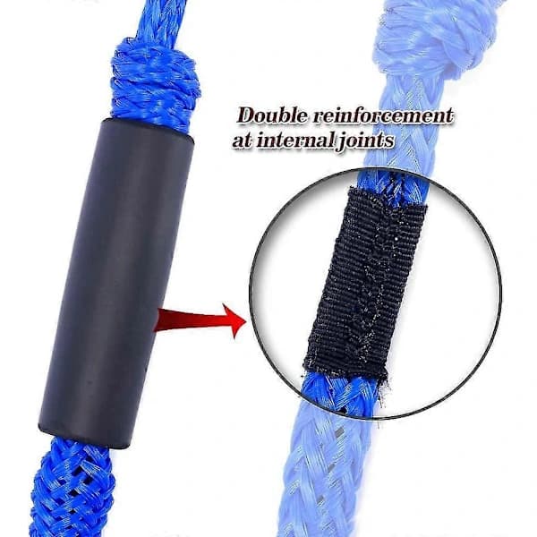 (Pow yeah!) Bungee Dock Line Fortøjningsline til både Dock-line Bungee-dock-liner Bungee-snore Kajak Bådtilbehør Stræk 2-pak