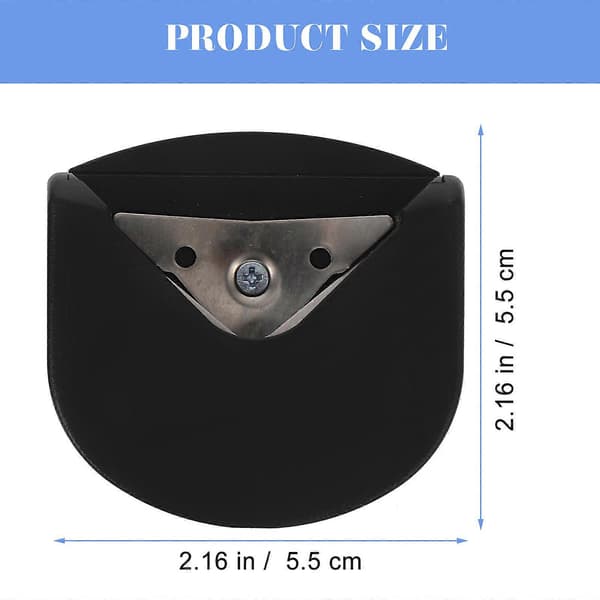 2 pcs Circle Cutter Fillet Paper Corner Rounder Tool Scrapbooking Rounded Punch Photo Office (FMY)