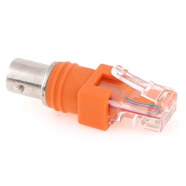 1 stk. BNC Hun til RJ45 Han Koaksial Tynd Adapter Shytmv