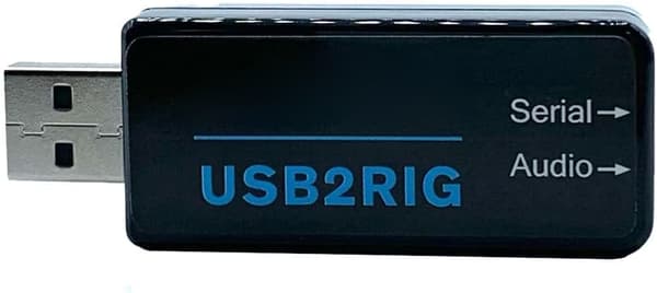 Audio Connection AUDIO2RIG USB-adapter designet til dine amatørradiobehov, forenklet værktøj specifikt
