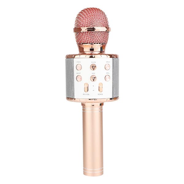 Trådlös Karaoke Mikrofon Bärbar Handhållen Mic Högtalare