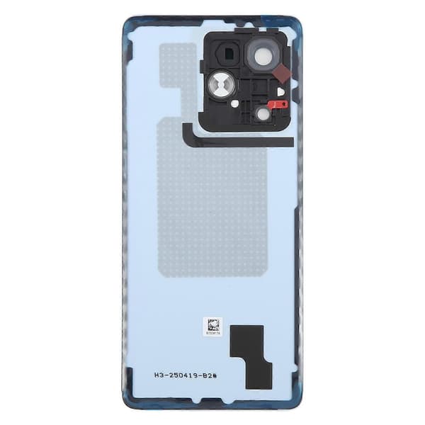 For Realme GT 7 COMPATIBLE Battery Back Cover with Camera Lens Frame Blue Blue
