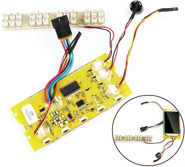 -KUGOO 8 tommers tilbehør, skjermscooter for display LED LCD-panel for elektrisk kontroll
