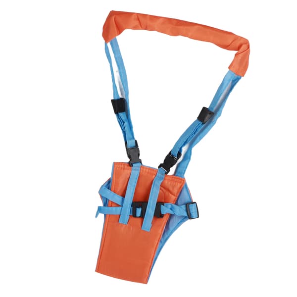 Baby Walking Harness Ergonomic Design Comfortable Handheld Infant Assistant Belt Orange
