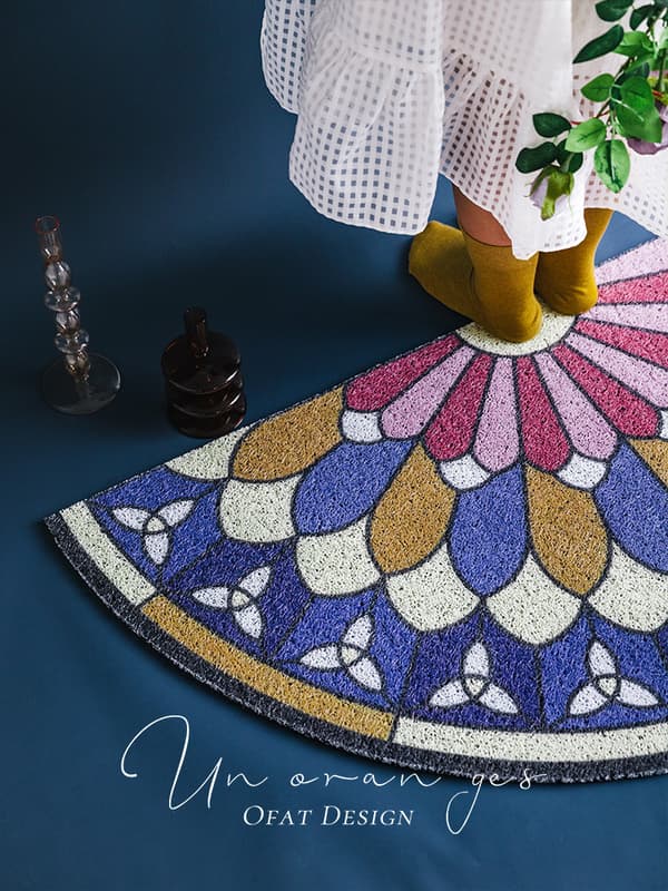 Extra thick non-slip absorbent microfiber doormat 40x80cm