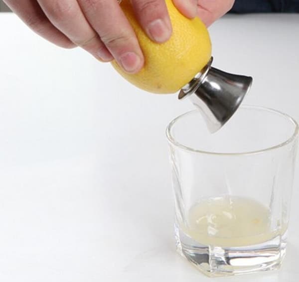 Praktisk manuel citruspresser i rustfrit stål til appelsin, citron og lime