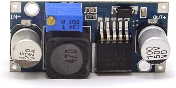 2 STK DC-DC Step-up Modul XL6009 DC til Input 3V-32V Output 5V-35V Boost Konverter - 2 STK