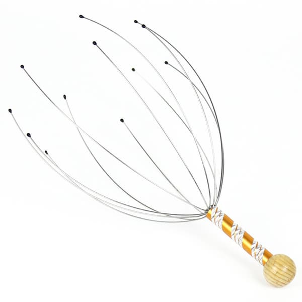 Hovedmassager Hovedbundsmassager Multifinger Hovedkløer til, ZQKLA