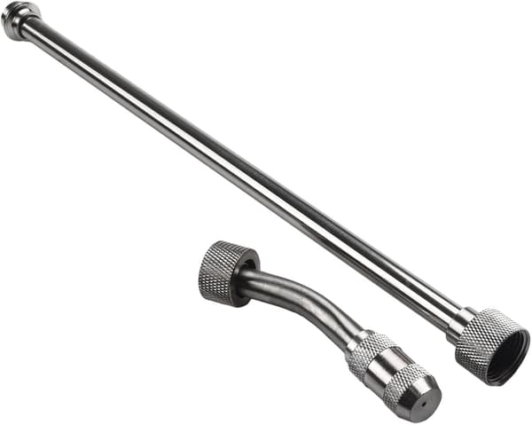 Forlængere Tryk Standard Op til 72 Rustfrit Stål Justerbar Dyse Stang til Vaskere Erstatter Størrelser Inklusive cm (36cm)
