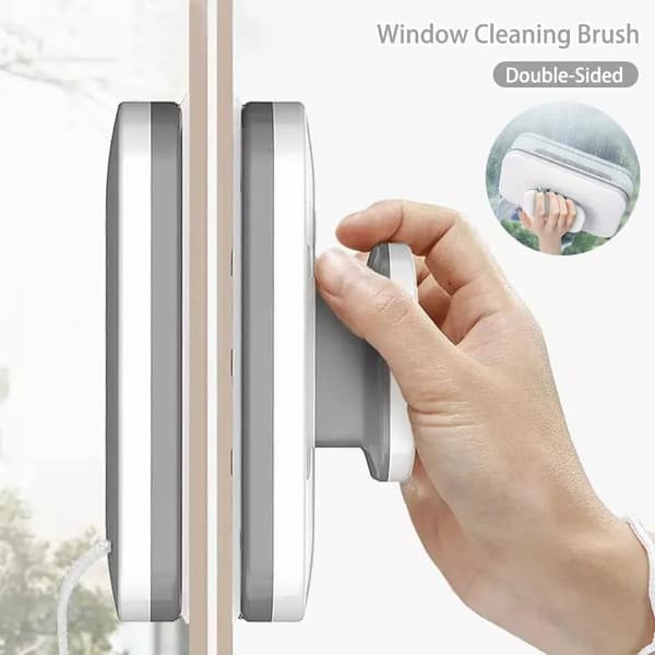 Magnetic Window Cleaner for Double Glazed Windows 5.9 inch Window Cleaner Magnet Magnetic Window Wiper Adjustable Double Sided Glass