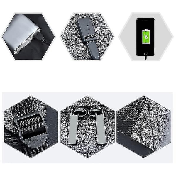 Rygsæk Business Computertaske USB Opladning Splejsning