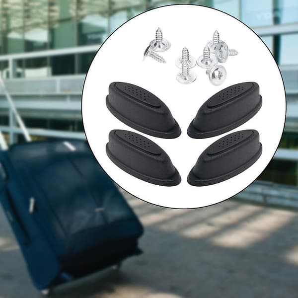 Bagagefötter, Premium ersättningsfötter, Bagagestödfötter, Passar alla resväskor