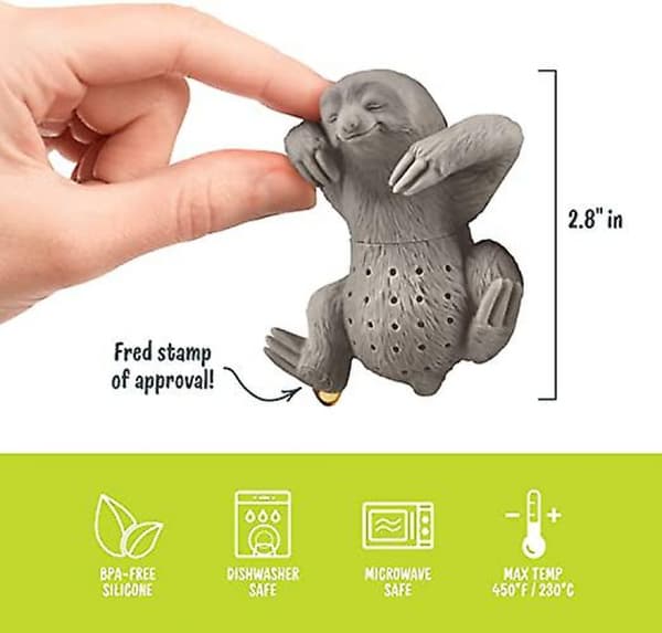 Cute Craft Tea Strainers For Loose Tea, Silicone Tea Infuser, Fle