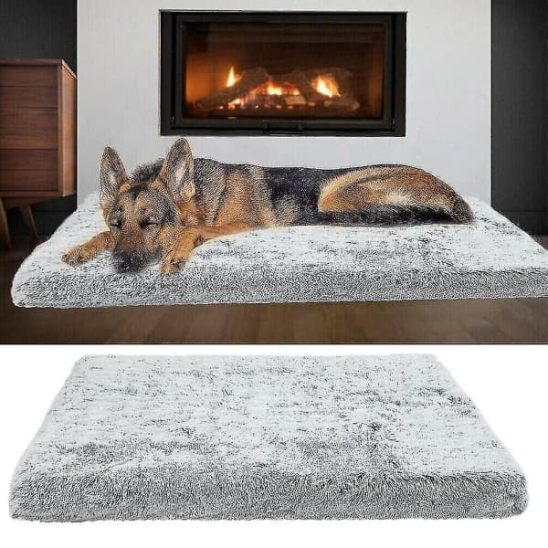 L - Machine Washable Memory Foam Pet Bed with Removable Cover, Waterproof Mattress, Dog Bed L