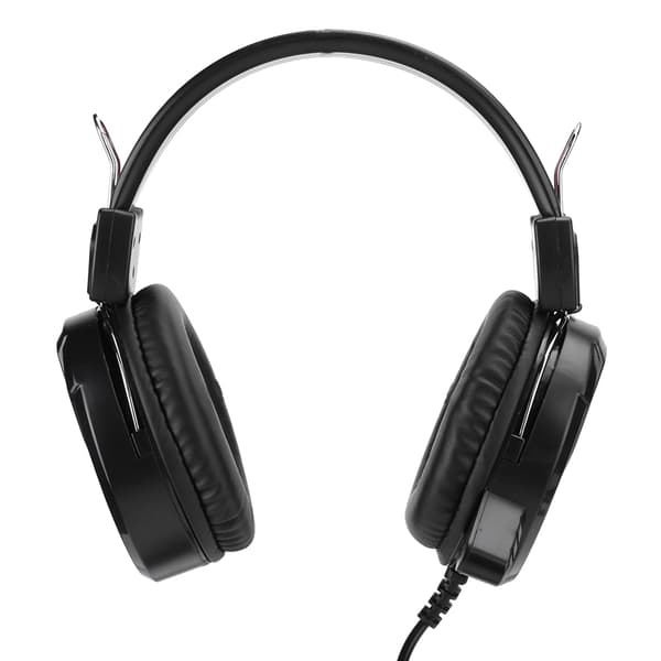 A1 Gaming Headset 3.5MM USB Wired Over Ear Headphones with LED Light and Microphone