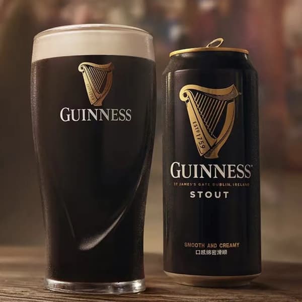 Guinness Pint-glas Craft Beer-mugg transparent hembar högkvalitativ präglad mugg 470ml-FY-