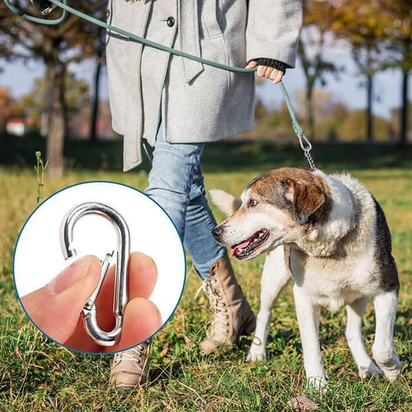 Carabiner - GIGICIAL - 25-pack - Corrosion-resistant iron - Quick release - Lightweight and compact