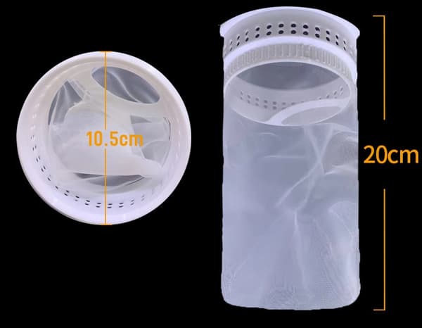 2 st IBC Nylonlåsfilter, IBC-filter, IBC Regnvattentanklås, Tunnfilter (20cm)