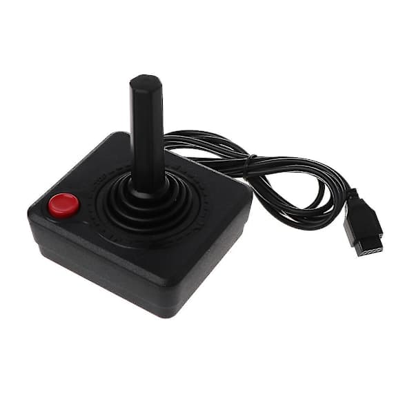 Retro Classic Game Controller Gamepad Joystick For Atari 2600 Games Rocker With 4-Way Lever And Single Action Button