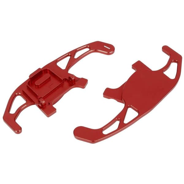 2 stk. røde ratgearpaddles, forlænger til GOLF R GTD GTE MK7 7 2014-19