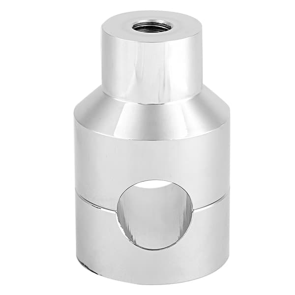 Parlyftstyre Riser 22mm Aluminiumlegering Motorcykelstyre Riser Elektroförsilvring