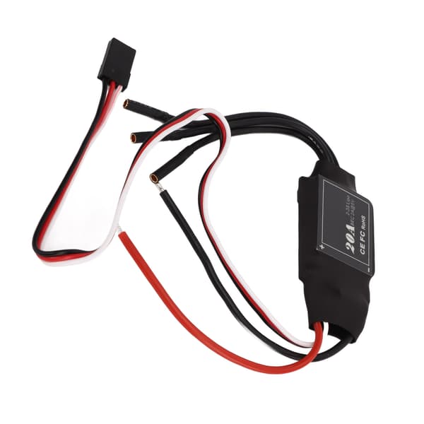 20A børsteløs ESC præcis kontrol af temperaturbeskyttelse Elektrisk hastighedsregulator til UAV RC-fly