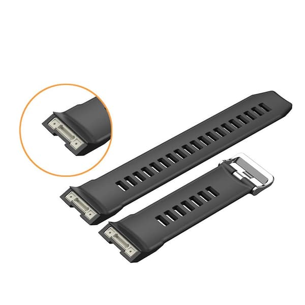 Smartwatch Armbånd Justerbar Vandtæt Silikonerem Str
