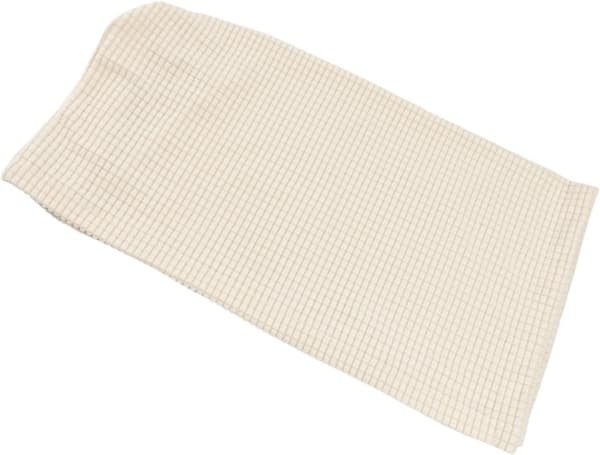 Armlenebeskyttere Sofa laget av tøyelig og maskinvaskbart materiale for å gi varig beskyttelse (hvit) rice white