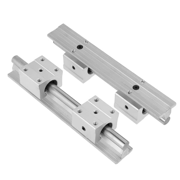 SBR12 200 mm lineær glideskinne med 4 SBR12UU lejeblokke CNC-dele