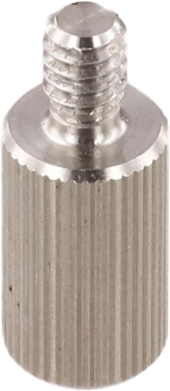 Stativadapter Udendørs Camping Gevind 1/4\" til Udstyr Sammenklappeligt Bord Lys Rustfrit Stål Konvertering Han 6mm Hun til Belysning