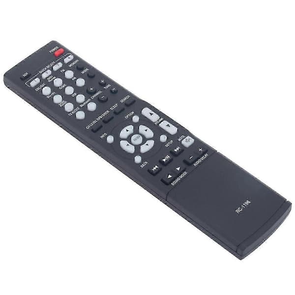 RC-1196 Fjernkontroll egnet for Denon-mottaker-jc, Svart,