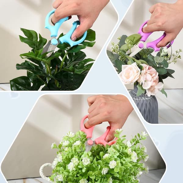 16 stk. blomstersakse til friske arrangementer, trimning