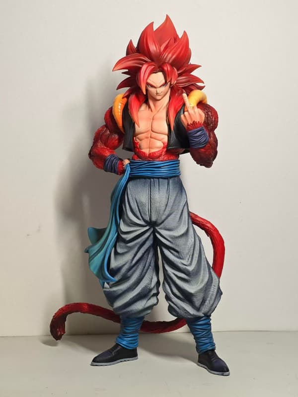Dragon Ball Vegito SS4-figur med 3 utskiftbare hender GK-statuegave