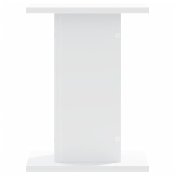 Kasviteline 2 kpl valkoinen 30x30x40 cm kalustelevy Vit