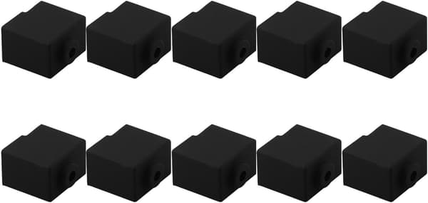 10-pack med Kobra 3 värmeblock optimerade silikonskydd för prestanda