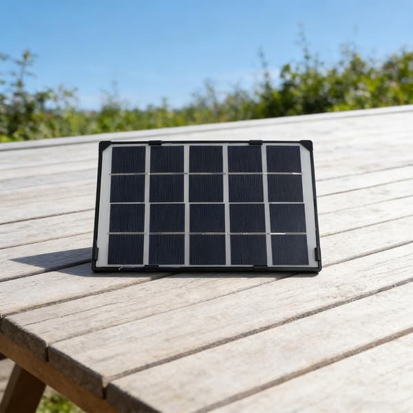 Robust og solid for utendørs bruk, sikrer langvarig ytelse under ulike forhold 6W 5V solcellepanel
