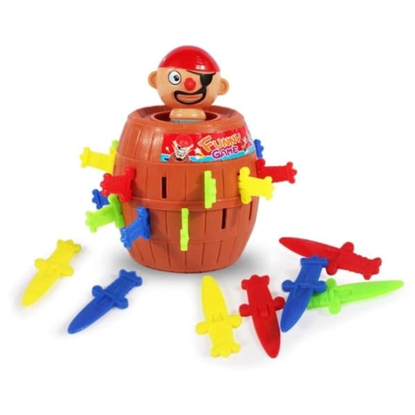 Pop Up Pirate Toy / Pirate in a Barrel - Fun Game for Kids-FA-