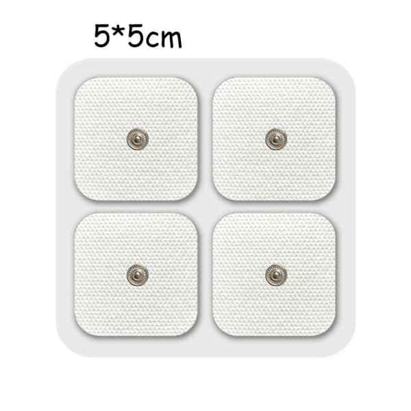 40 stk TENS-enhet erstatningselektrodeputer 3,5 mm 40 stk