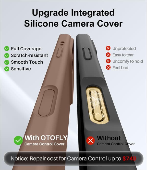 Slankt MagSafe-kompatibelt deksel til iPhone 17 Pro Max | Myk silikon[JUN] iPhone 17 Pro Max lysebrun marron clair iPhone 17 Pro Max