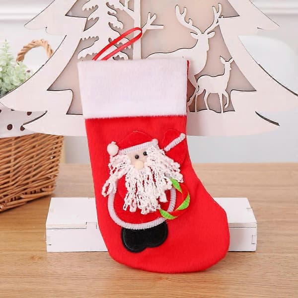 Julepynt Juledekorasjoner 21cm eksklusive julestrømper Julegavestrømper Julegaveposer eldre stil strømper