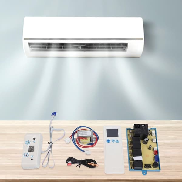 Luftkonditionering QD-U08C, AC-systemkortssats Tillbehör, Delar Temperaturkontrollpanel för med VVS-reglering