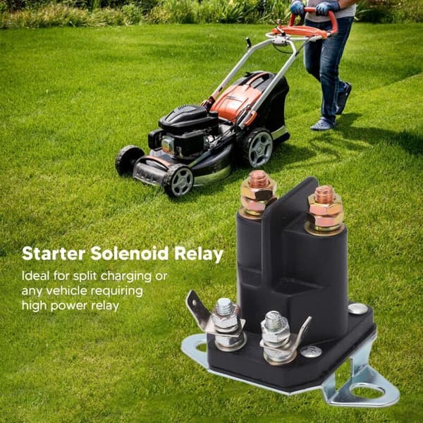 Startrelé Gressklipper Startrelé Reservedeler Tilbehør for Gressetraktor Kjøretøy 12V