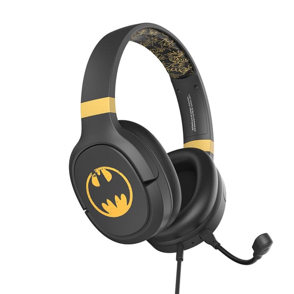Gaming Headset, Over Ear, Boom Microphone Svart, Guld