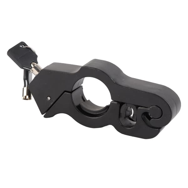 Sort Motorcykel Tyverisikring Gaslås Aluminiumlegering Scooter Cykel