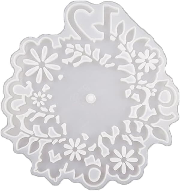 Harpiksstøbning Epoxy DIY Gave, #2 - #2 Ur Silikoneform, Ur Alarmforme Krystalform Dekorative Former til #2