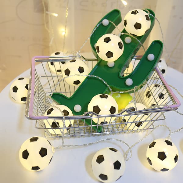 New Creative Football LED String Lights Bar World Cup Theme Football
