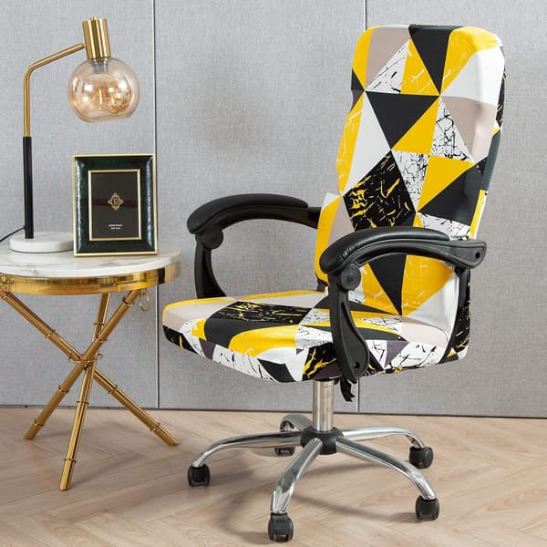 Kontorstolsbetræk Universel Stretch Mikrofiber Vaskbart Kontor