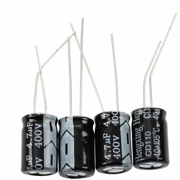 SODIAL(R)10 x 4.7uF 400V 105C Radial Elektrolytkondensator 8x12mm